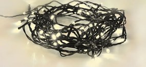 Vianočná vonkajšia LED reťaz 10 m - 100LED - teplá biela