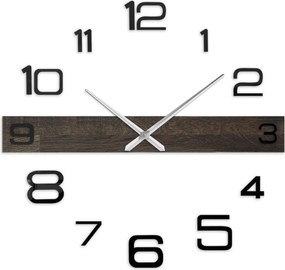 SENTOP | Minimalistické elegantné hodiny dubové drevo I SENTOP MAS023-3169-SILVER-80 analógové