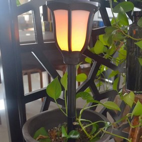 Bezdoteku LEDSolar 168 solárne vonkajšie lampáš lucerna 2 ks, so senzorom, bezdrôtové, IPRO, 1W, teplá            farba