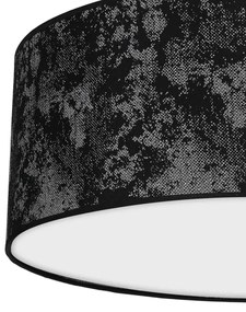 Stropné svietidlo SATINO 2xE27/60W/230V čierna/šedá