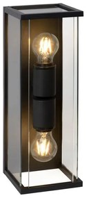 Lucide 27883/02/30 - Vonkajšie nástenné svietidlo CLAIRE 2xE27/15W/230V