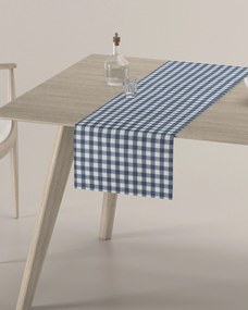Štóla na stôl farba produktu tmavomodrá látka vzorované