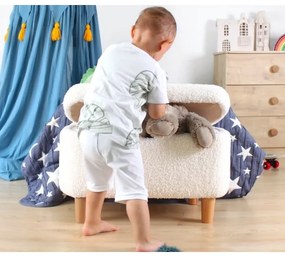 Taburet PIXI 37x61 cm, biely