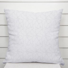 Biante Dekoračná obliečka na vankúš Monako PM-123 Mramor biely 50 x 50 cm