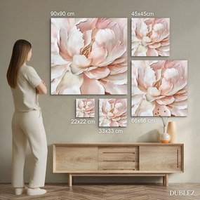 DUBLEZ | Kvetinový obraz - Čaro pivónie
