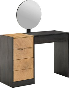 XXXLutz TOALETNÝ STOLÍK, sivá, farba duba, 132/110/40 cm Carryhome - Toaletné stolíky - 002798002005