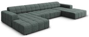Tyrkysová rohová pohovka (do "U") Chicago – Cosmopolitan Design