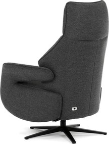 Polohovacie kreslo sivé, elektrické TV-B3973 GREY2