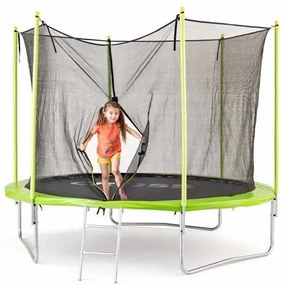 Cross Trampolína so sieťou a rebríkom, 306 x 306 x 250 cm