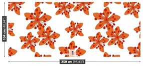 Fototapeta Vliesová Vzorka v kvetoch 152x104 cm