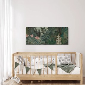 Obraz - Henri Rousseau, The Equatorial Jungle, reprodukcia (120x50 cm)