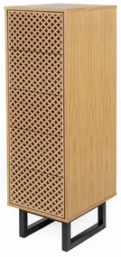 Komoda v dubovom dekore Woodman Camden Diamond, 40 x 123 cm