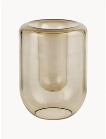 Ručne fúkaná sklenená váza Opal, V 20 cm