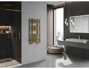 Mexen Ares, vykurovacie teleso 900x400 mm, 246 W, zlatá lesklá, W102-0900-400-00-50