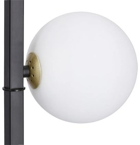 Candellux Čierna stojacia lampa Kama pre žiarovku 3x G9 53-01238