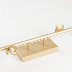 Brilagi - LED Prisadený luster MILLA 4xG9/3W/230V zlatá/biela