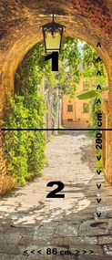 Fototapeta na dvere SICILIA 86x200 cm