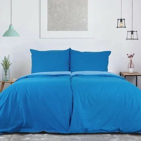 B.E.S. Petrovice Bavlnené obliečky Double face kobalt/nebeská