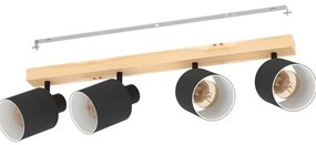 Eglo 99492 - Bodové svietidlo BATALLAS 4xE27/10W/230V