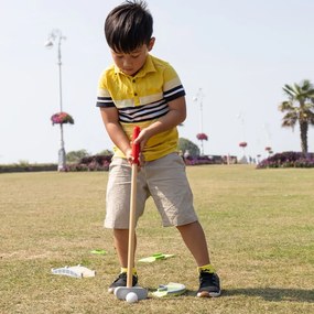 Dřevěná sada golf GREEN