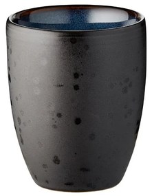 Čierne keramické hrnčeky v súprave 4 ks na latte 270 ml Gastro Black/Mix – Bitz