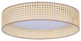 Duolla - LED Stropné svietidlo ROLLER LED/24W/230V pr. 45 cm ratan