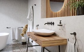 Erga FOR YOU, 4-háčik držiak na uteráky, čierna matná, ERG-08258
