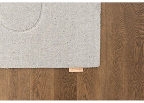 Svetlosivý vlnený koberec 133x190 cm Morphic – Agnella