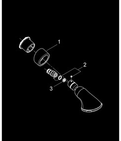 GROHE 27062000 - Sprchová hlavica RELEXA 100 Five 95 mm lesklý chróm