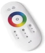 LED stojaca lampa Johnny Digital Led Rgb čierne s diaľkovým ovládačom