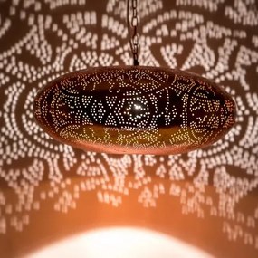 Závesné svietidlo filigree orient Copper & Copper UFO Ø45*125