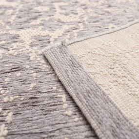 Koberec Velvet beige/grey 160x230cm