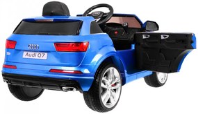 RAMIZ Elektrické autíčko Audi Q7 Quattro S-Line lakované - modré