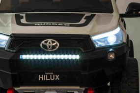 RAMIZ Elektrické autíčko - Toyota Hillux - nelakované - biele  motor- 4 x 45W, - batéria 2 x 12V/7Ah - 2023