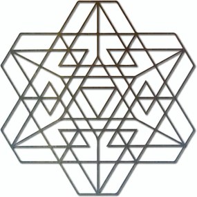 SENTOP | Stylesa Geometrický obraz na stenu z drevenej preglejky I SENTOP PR0334 preglejka