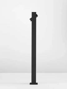 Vonkajšie LED lampa Zelda D 12 čierne