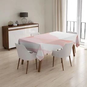 Sablio Obrus Ružové oblúčiky - 90x90 cm