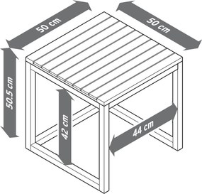 Odkladacie stolíky, 2 ks