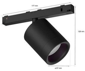 Philips Hue Perifo LED svetlá rozšírenie, čierna