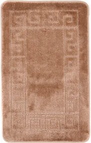Kúpeľňový koberček MONO 1030 camel 3305 1PC grécky