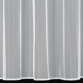 ZÁCLONA NA KRÚŽKOCH SYLVIA 135X250 CM BIELA