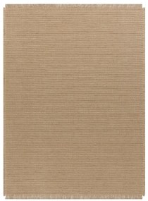 Koberec JUTE 3651 so strapcami, tmavobéžový