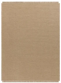 Koberec JUTE 3651 so strapcami, tmavobéžový