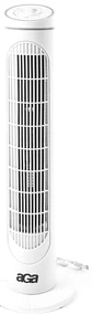 Aga Stĺpový ventilátor 76 cm Biely