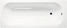 Aqualine Aqualine, Obdĺžniková smaltovaná vaňa 170x70x38cm, biela, V170X70