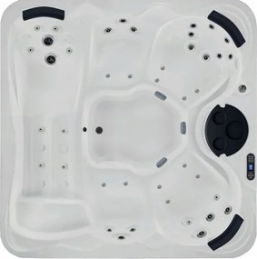 Záhradná vírivka bazén celoročná pevná 216x216x93 poľsko 5 miest