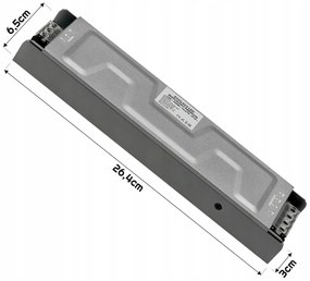 BERGE Prémiový modulárny LED zdroj 12V - 200W - 16A - IP20