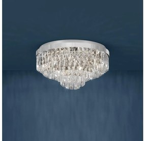 Eglo 39491 - Stropné svietidlo VALPARAISO 11xE14/40W/230V lesklý chróm