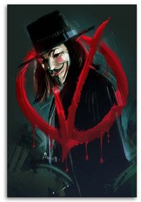 Gario Obraz na plátne V ako Vendeta - Nikita Abakumov Rozmery: 40 x 60 cm