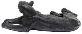 Lion dekorácia čierna 113 cm
